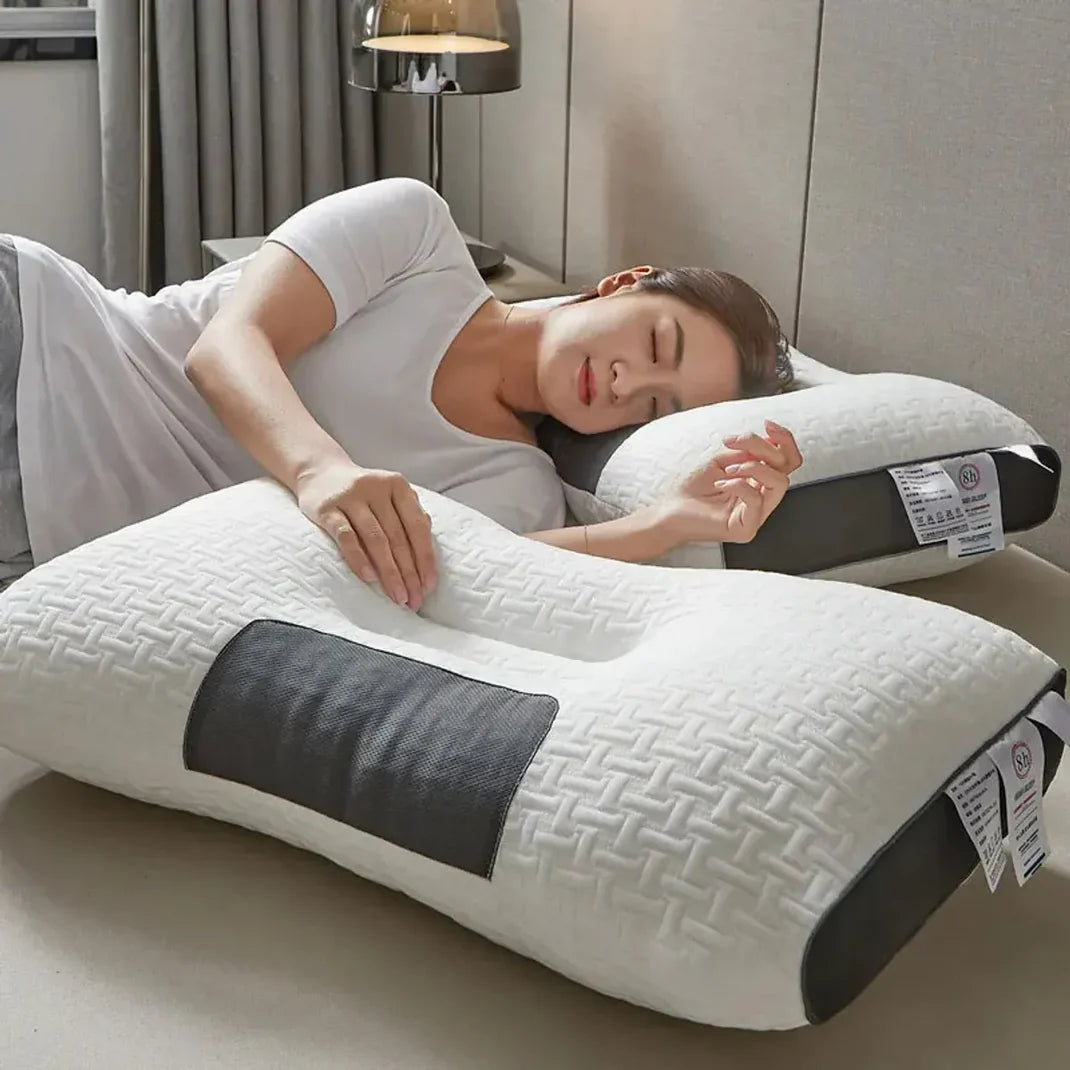 Almohada Ortopédica 3D | Con Alineación Cervical para las mejores noches de descanso.
