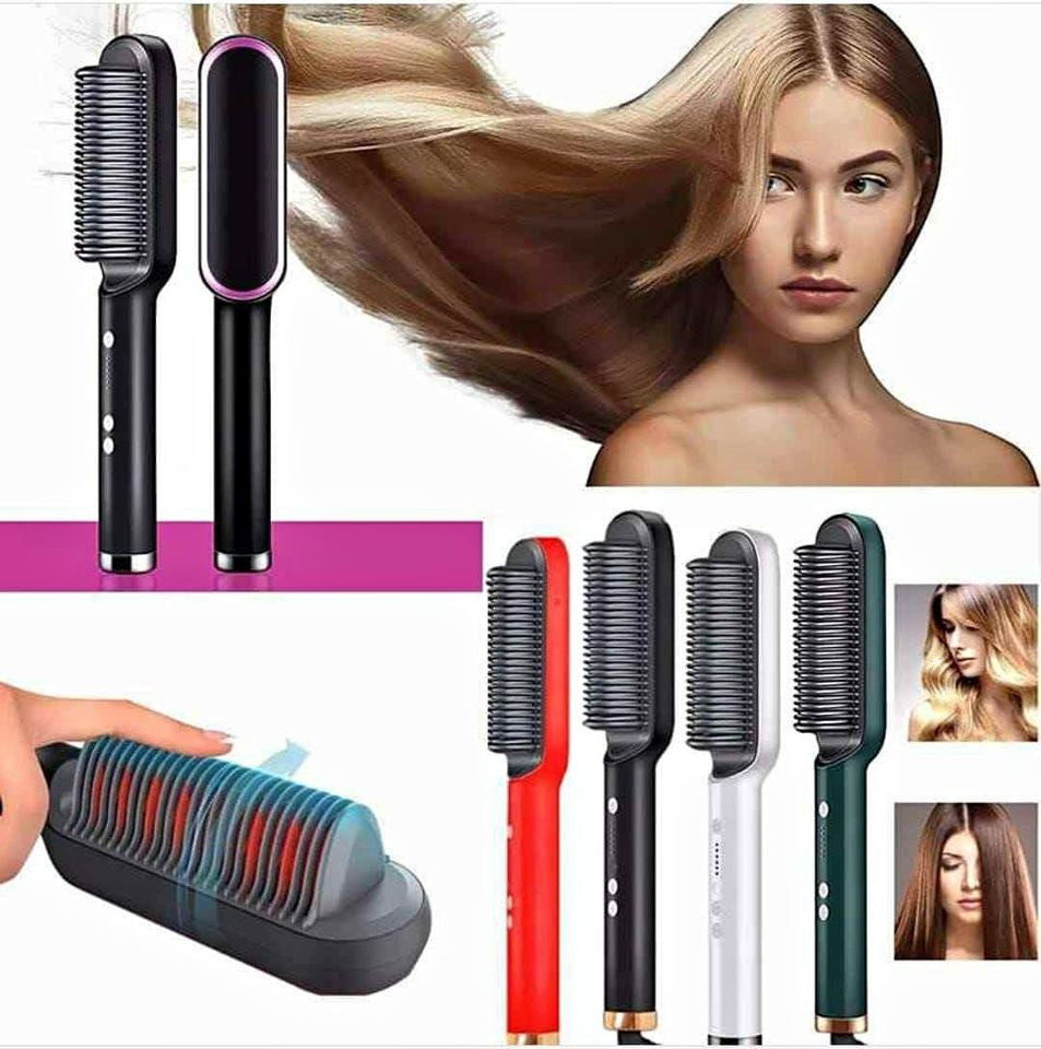 Cepillo Plancha Secador 3 En 1 Alisador | Resultados Hermosos